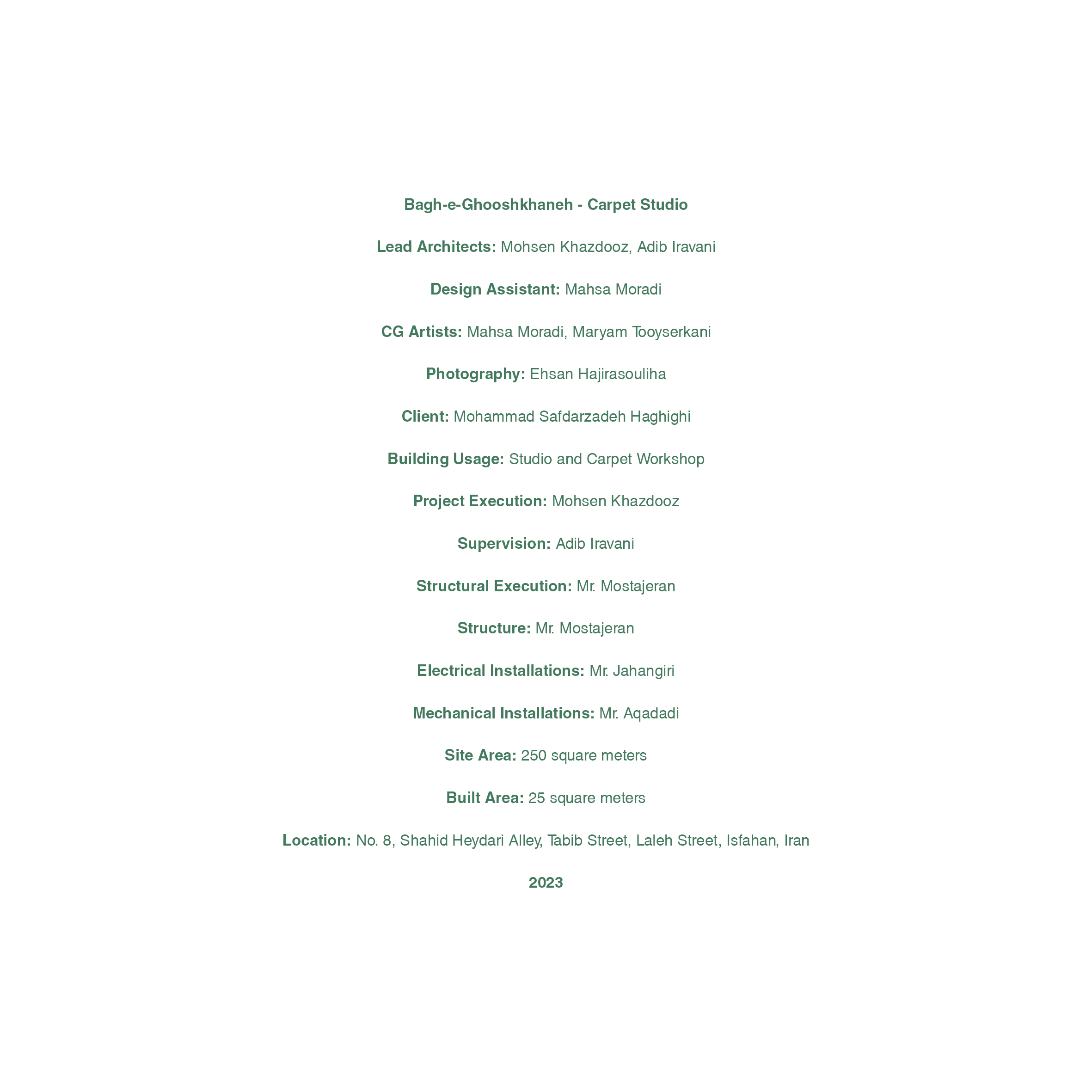 Bagh-e-Ghooshkhaneh Information2